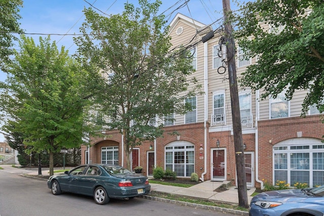 265 Custer Ave Unit 103, Jersey City, NJ 07305 - view of front of property with brick siding