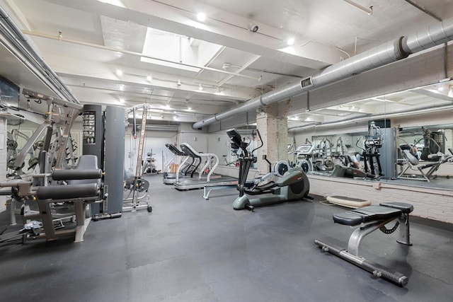 300 Communipaw Ave Unit 219, Jersey City, NJ 07304 - view of gym