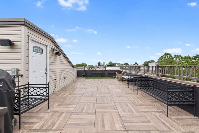 42 Grace St Unit 2A, Jersey City, NJ 07307 - view of patio