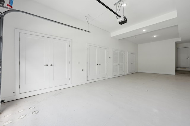 119 Van Horne St Unit 2, Jersey City, NJ 07304 - garage featuring recessed lighting and a garage door opener