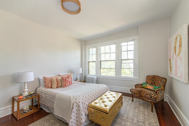 68 Osborne St, Glen Ridge, NJ 07028 - bedroom with radiator and wood finished floors