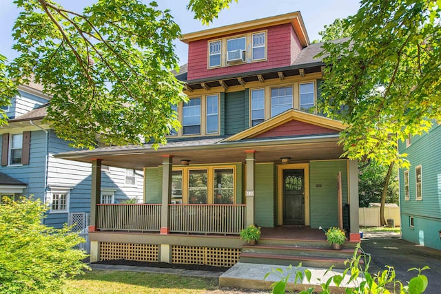 68 Osborne St, Glen Ridge, NJ 07028 - view of front of property with covered porch