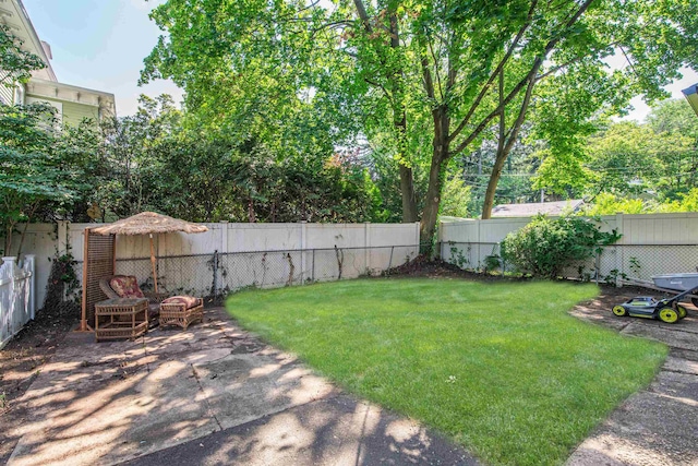 68 Osborne St, Glen Ridge, NJ 07028 - fenced backyard featuring a patio