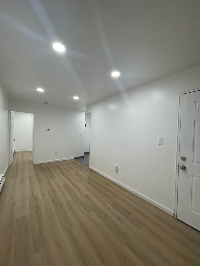 2200 Paterson Plank Rd Unit 25, North Bergen, NJ 07047 - empty room featuring recessed lighting and light wood-style floors