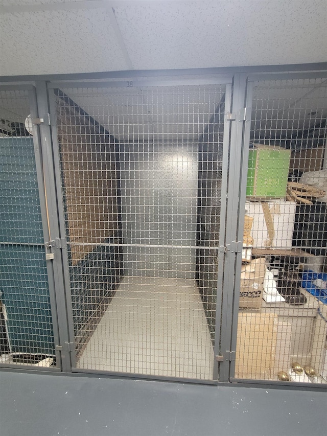 view of storage room