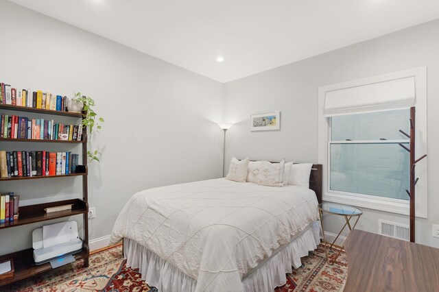 1163 Summit Ave Unit 1, Jersey City, NJ 07307 - bedroom featuring wood finished floors and recessed lighting