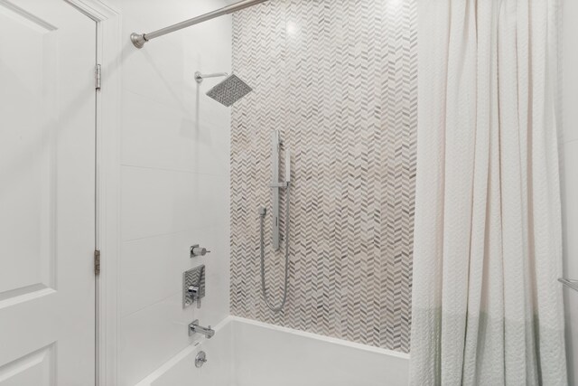 1163 Summit Ave Unit 1, Jersey City, NJ 07307 - bathroom featuring shower / bath combo