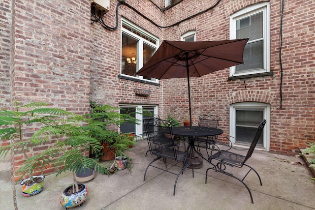 122 W 39th St Unit A4, Bayonne, NJ 07302 - view of patio with outdoor dining area