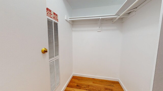 602 Sanderling Ct Unit 602, Secaucus, NJ 07094 - walk in closet featuring wood finished floors and a heating unit