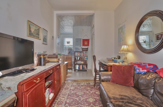 329 Adams St Unit 4, Hoboken, NJ 07030 - living area featuring wood finished floors