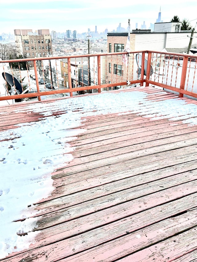 500 New York Ave, Jersey City, NJ 07087 - view of wooden terrace