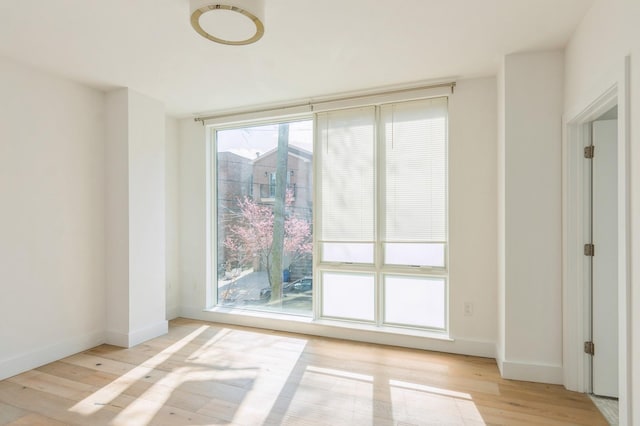 348 Baldwin Ave Unit 209, Jersey City, NJ 07306 - empty room featuring light wood-type flooring and baseboards