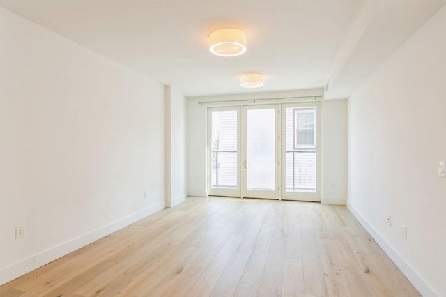 348 Baldwin Ave Unit 209, Jersey City, NJ 07306 - empty room with light wood-type flooring and baseboards