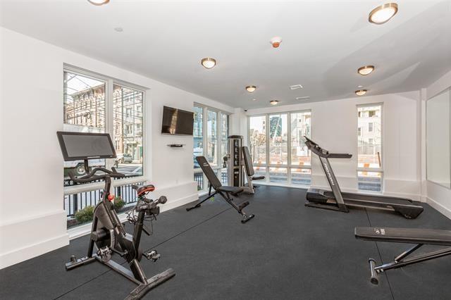 348 Baldwin Ave Unit 209, Jersey City, NJ 07306 - gym featuring baseboards