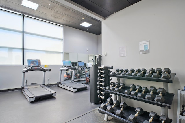 20 Newport Pkwy Unit 1006, Jersey City, NJ 07310 - view of workout area