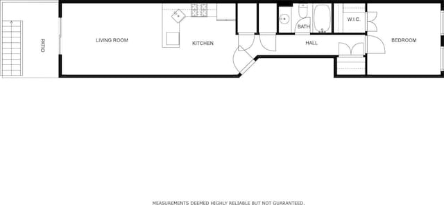 512 Jefferson St Unit 4R, Hoboken, NJ 07030 - view of floor plan / room layout