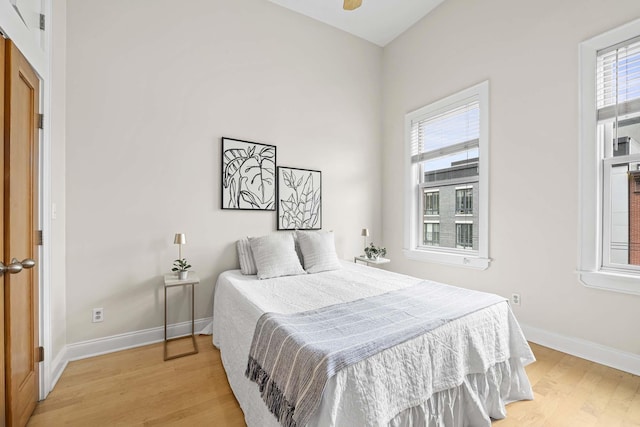 512 Jefferson St Unit 4R, Hoboken, NJ 07030 - bedroom featuring light wood finished floors and baseboards