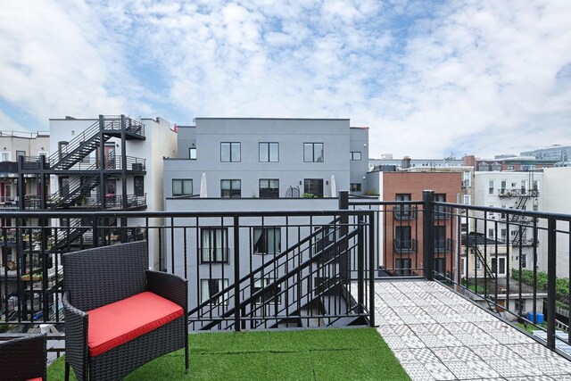 512 Jefferson St Unit 4R, Hoboken, NJ 07030 - view of balcony