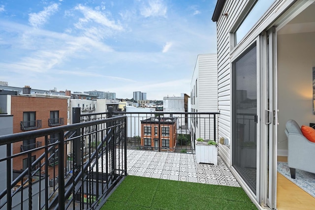 512 Jefferson St Unit 4R, Hoboken, NJ 07030 - balcony with a view of city