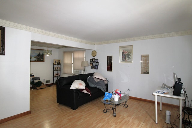 154 Fairmount Ave, Jersey City, NJ 07304 - living room with wood finished floors and baseboards