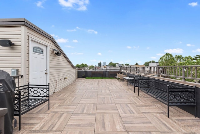 42 Grace St Unit 2, Jersey City, NJ 07307 - view of patio