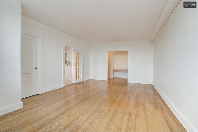 2600 Kennedy Blvd Unit 7A, Jersey City, NJ 07306 - spare room with light wood finished floors and baseboards