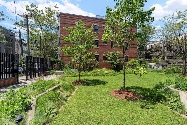 390 1st St Unit 3, Jersey City, NJ 07302 - view of yard