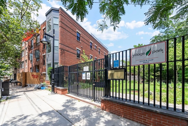 390 1st St Unit 3, Jersey City, NJ 07302 - view of gate