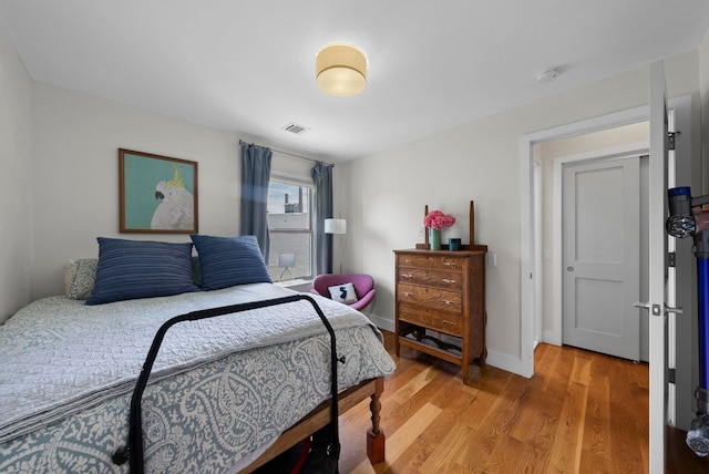 390 1st St Unit 3, Jersey City, NJ 07302 - bedroom featuring light wood-style floors and baseboards