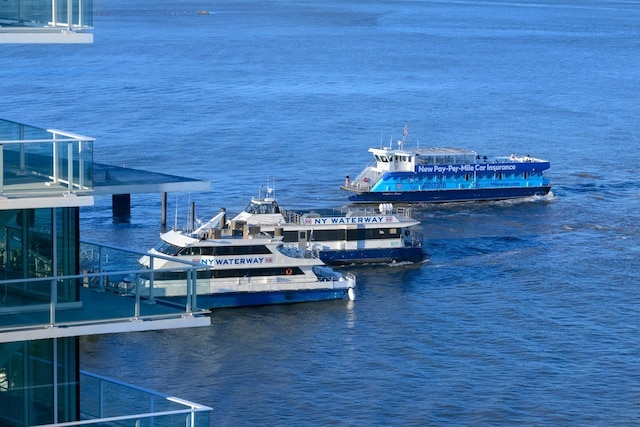 800 Ave At Port Imperial Unit 517, Weehawken, NJ 07086 - dock area with a water view