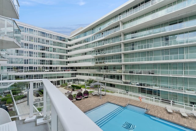 800 Ave At Port Imperial Unit 517, Weehawken, NJ 07086 - view of balcony
