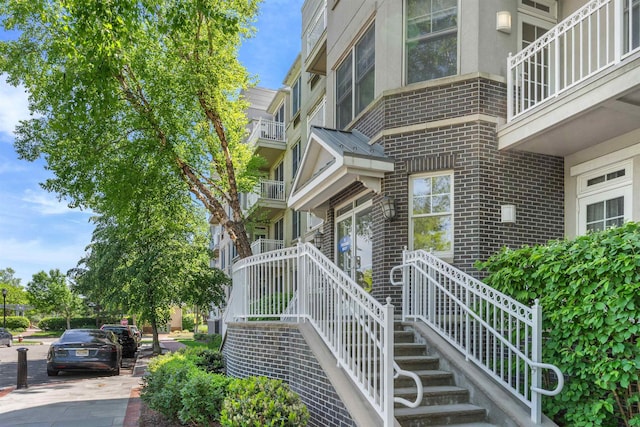 15 Freedom Way Unit 212, Jersey City, NJ 07305 - view of building exterior with stairway
