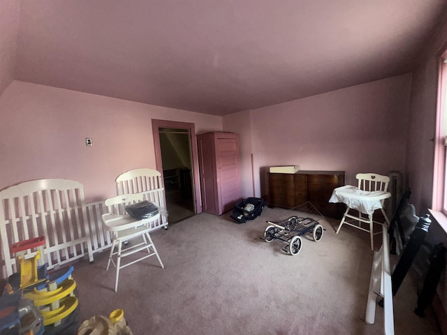 bedroom with carpet flooring