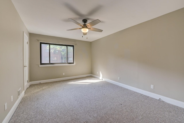 98 Sandpiper Ky, Secaucus, NJ 07094 - empty room with ceiling fan and light carpet