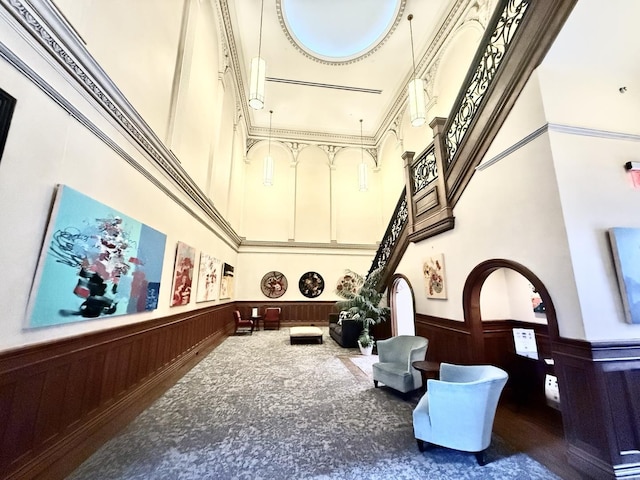 view of building lobby