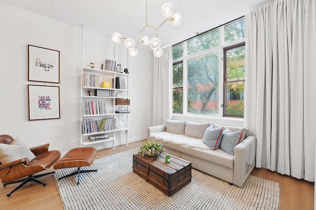 120 Sherman Ave Unit 2B, Jersey City, NJ 07307 - living room with wood finished floors