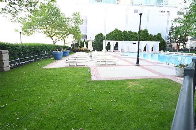 20 2nd St Unit 2111, Jersey City, NJ 07034 - community pool with a patio area