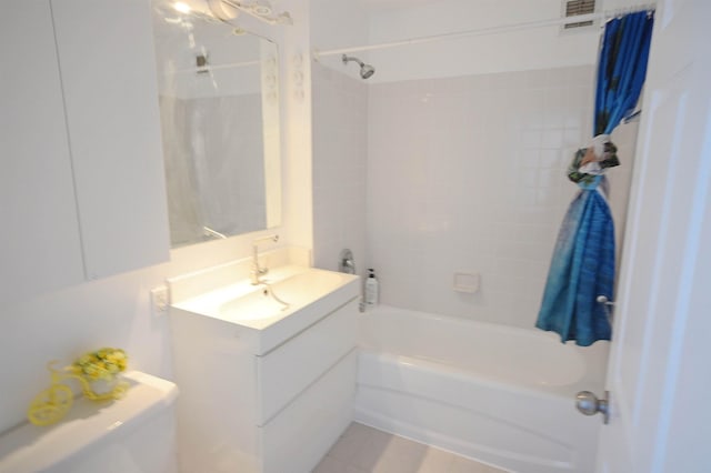 20 2nd St Unit 2111, Jersey City, NJ 07034 - full bathroom with shower / bath combination, vanity, and toilet