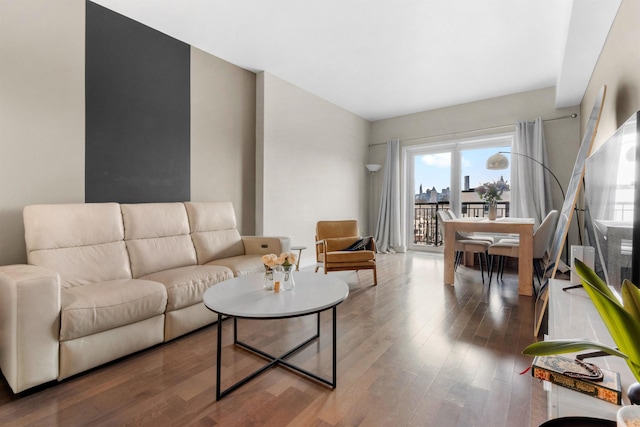 3312 Hudson Ave Unit 3H, Union City, NJ 07087 - living room with wood finished floors
