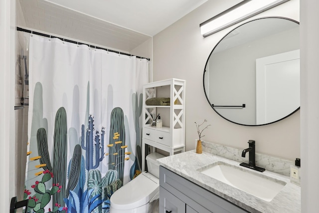 609 Jefferson St Unit 4D, Hoboken, NJ 07030 - bathroom featuring vanity and toilet