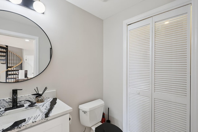 609 Jefferson St Unit 4D, Hoboken, NJ 07030 - bathroom featuring a closet and vanity