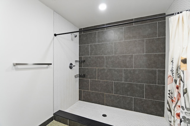 225 Freeman Ave, Jersey City, NJ 07306 - full bath with a tile shower