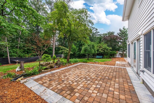 44 Grover Dr, Wayne, NJ 07470 - view of patio featuring view of scattered trees