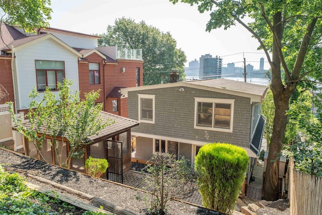 238 Undercliff Ave, Edgewater, NJ 07020 - back of property