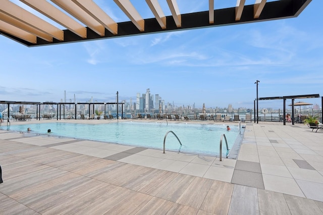 380 Mountain Rd Unit 1012, Union City, NJ 07087 - community pool with a patio area