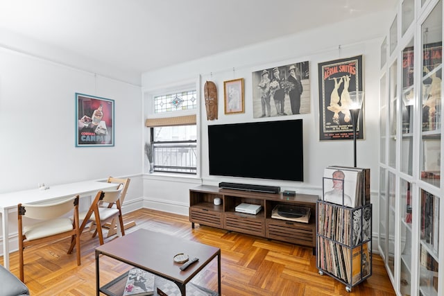 view of living room