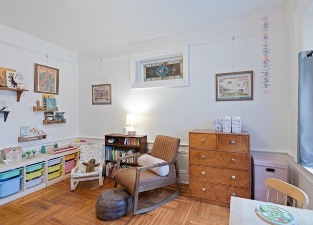 view of sitting room