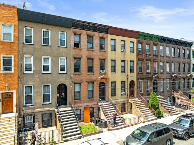 233 Summit Ave, Jersey City, NJ 07304 - view of property with stairs