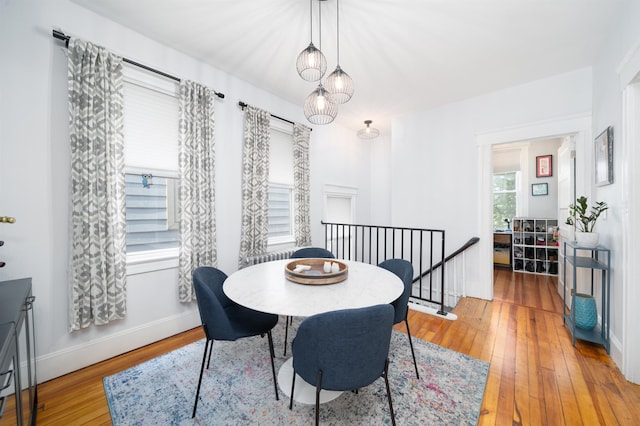 34 Romaine Ave Unit 2, Jersey City, NJ 07306 - dining area featuring hardwood / wood-style flooring