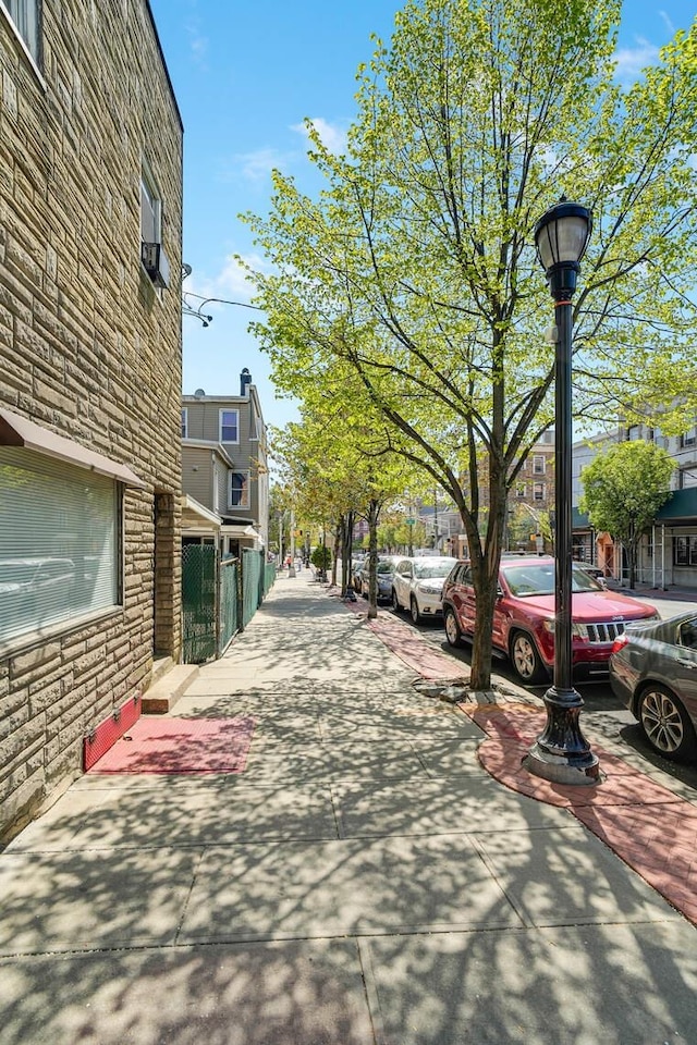 609 New York Ave Unit 2L, Union City, NJ 07087 - view of road with street lights, sidewalks, and a residential view